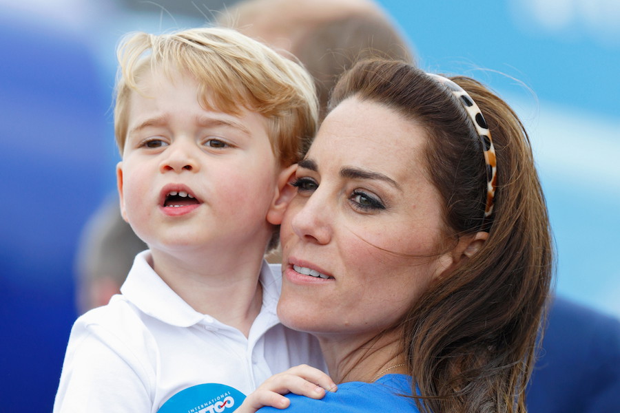 Kate Middleton i książę George