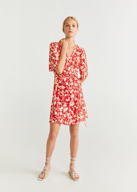 Sukienka w kwiaty Mango, 139,90 zł