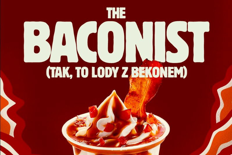 Burger King wprowadza lody z... bekonem! Poznajcie nowy smak mrożonego deseru- The Baconist