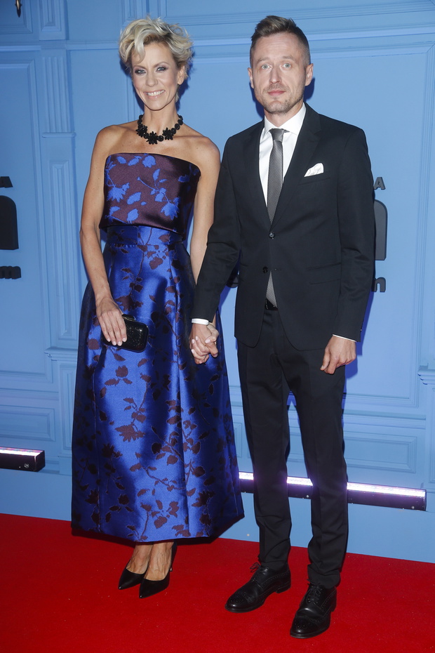 Bal TVN 2019: Anita Werner z partnerem