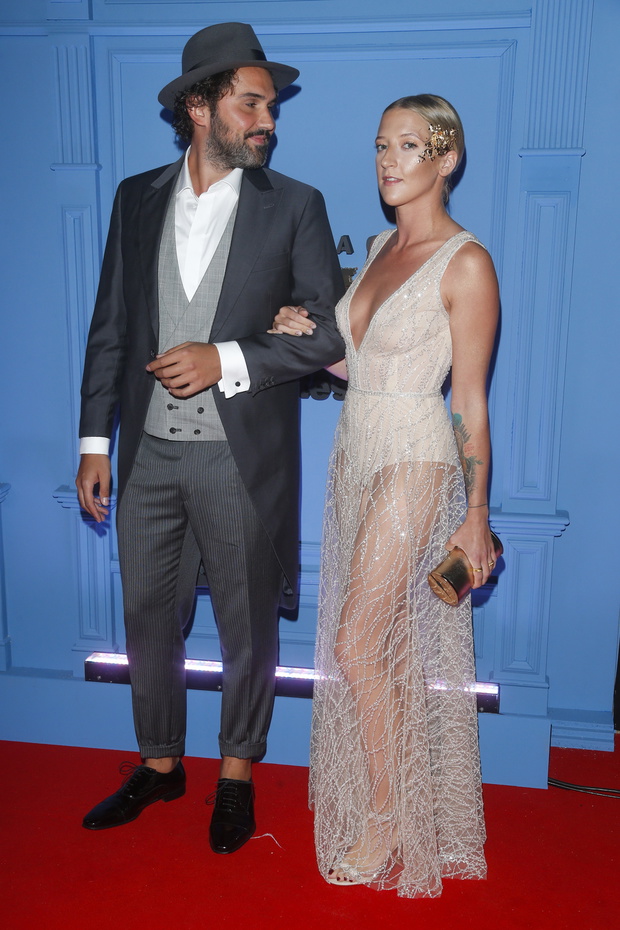 Bal TVN 2019: Lara Gessler z partnerem