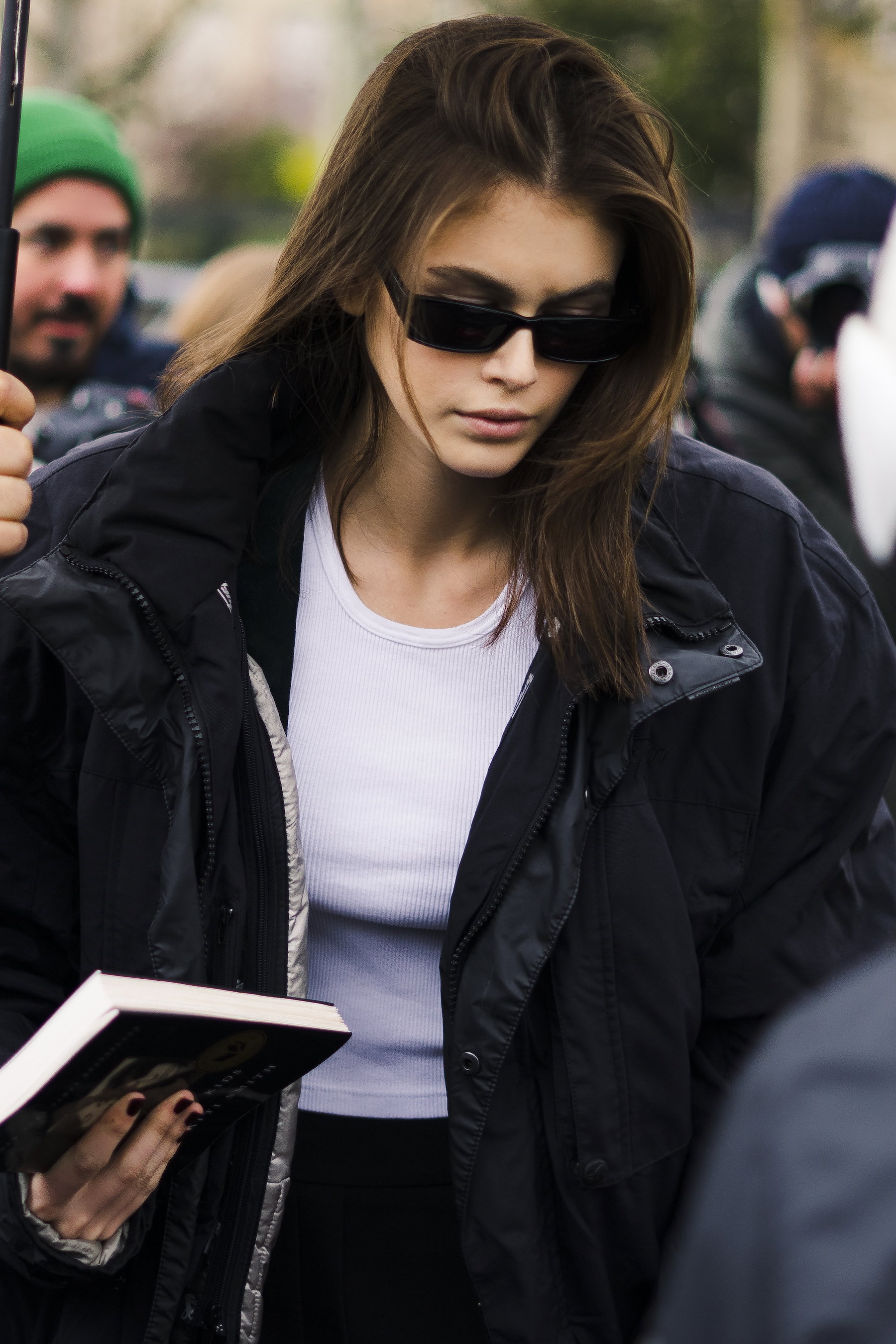 Kaia Gerber jest córką Cindy Crawford i  Randy'ego Gerbera.