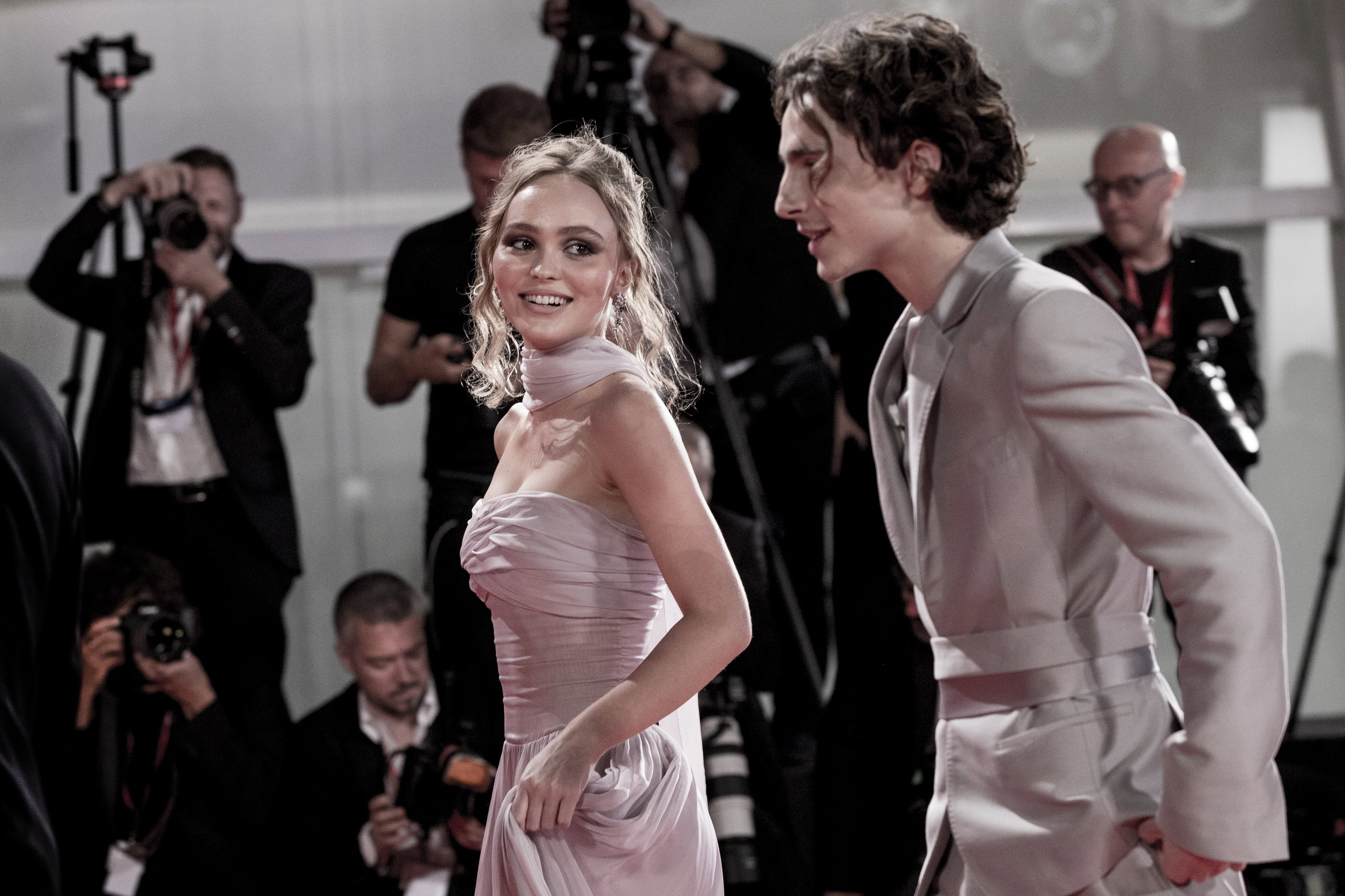 Lily-Rose Depp i Timothée Chalamet po raz pierwszy oficjalnie razem!