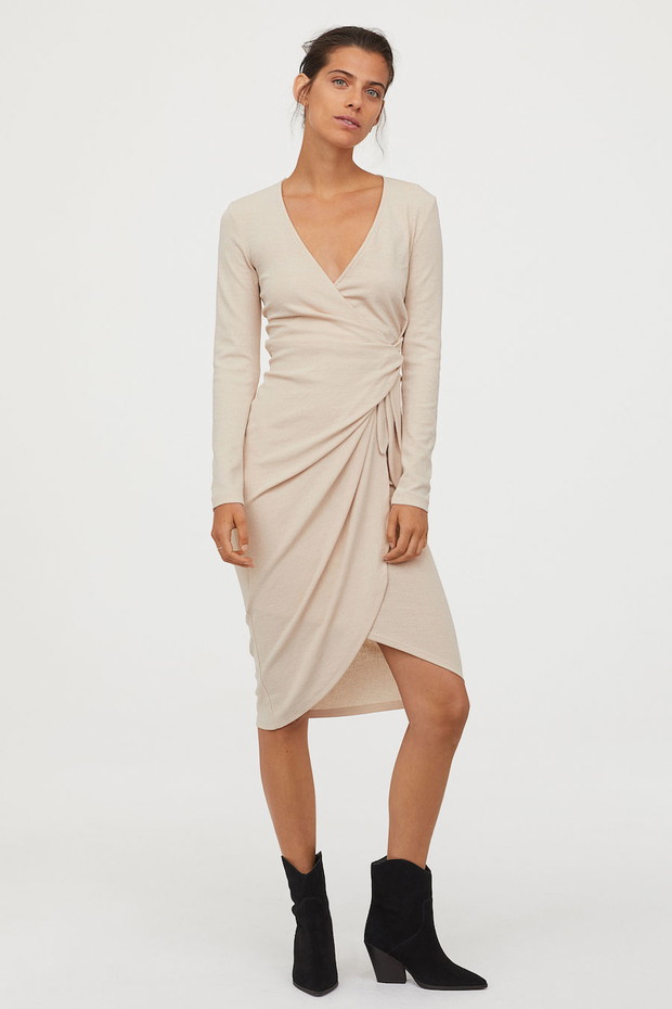 Kopertowa sukienka H&M, 139 zł
