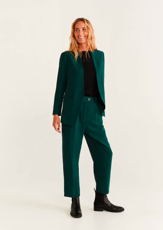 Garnitur Mango, marynarka 229,90 zł, spodnie 139,90 zł