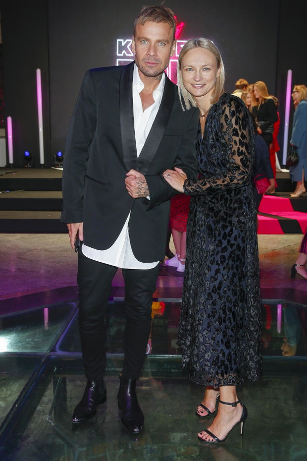 Dawid Woliński i Katarzyna Dąbrowska, redaktor naczelna GLAMOUR
