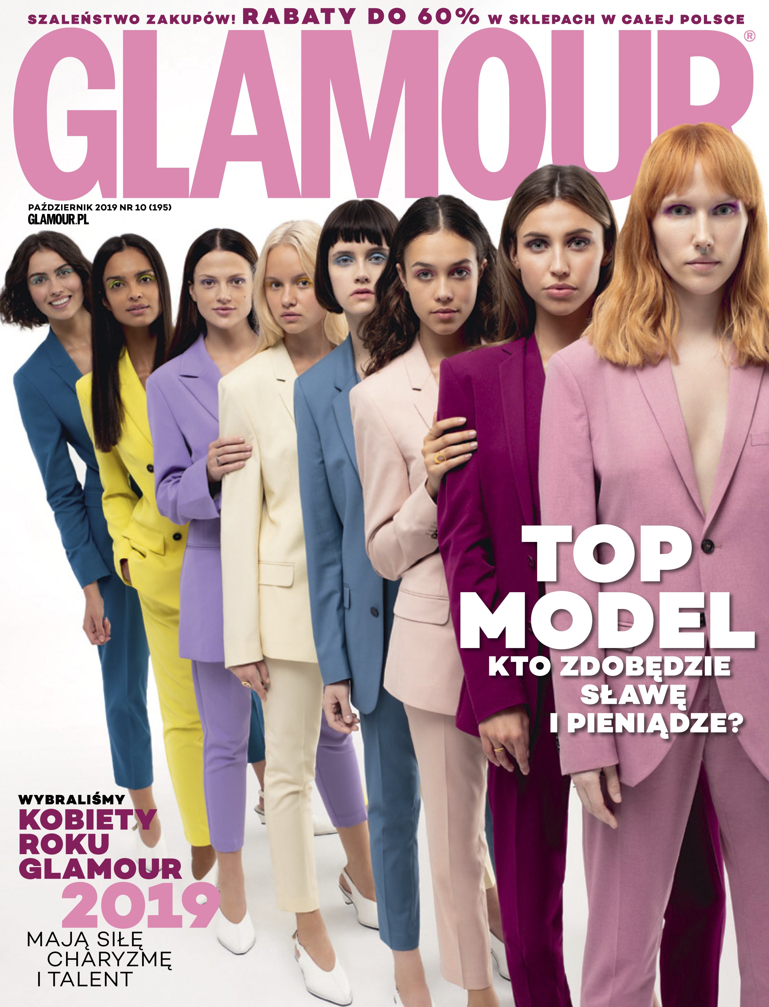 Finalistki Top Model 8 na okładce październikowego numeru GLAMOUR