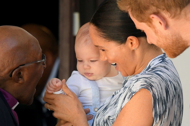 Meghan Markle, książę Harry i Archie Harrison w RPA