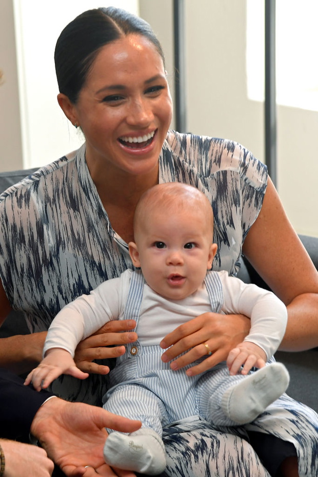 Meghan Markle, książę Harry i Archie Harrison w RPA
