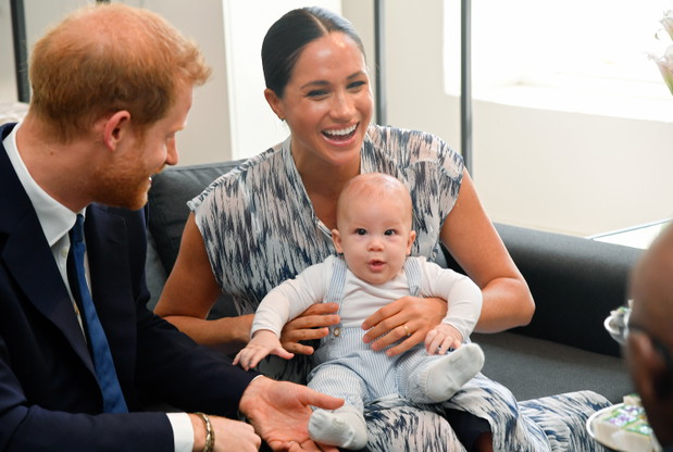 Meghan Markle, książę Harry i Archie Harrison w RPA