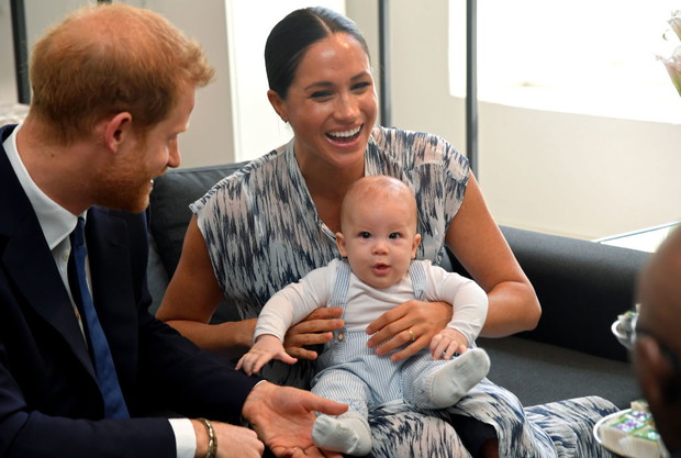 Meghan Markle, książę Harry i Archie Harrison w RPA