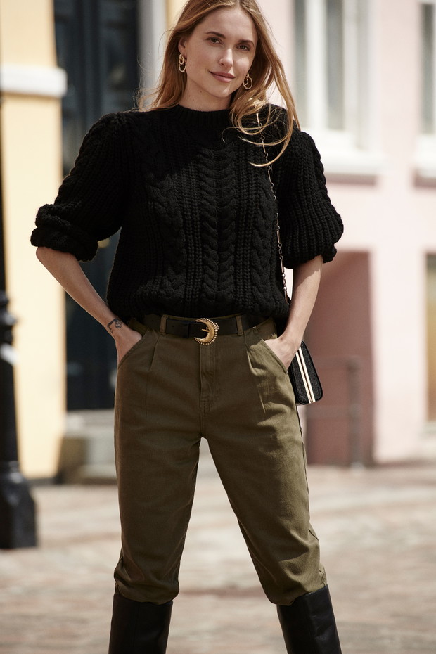 Pernille Teisbaek w kampanii #BEanICON marki Mango na jesień-zimę 2019.
