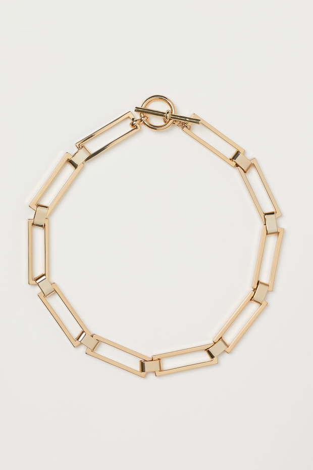 Złoty łańcuch H&M, 129,99 zł