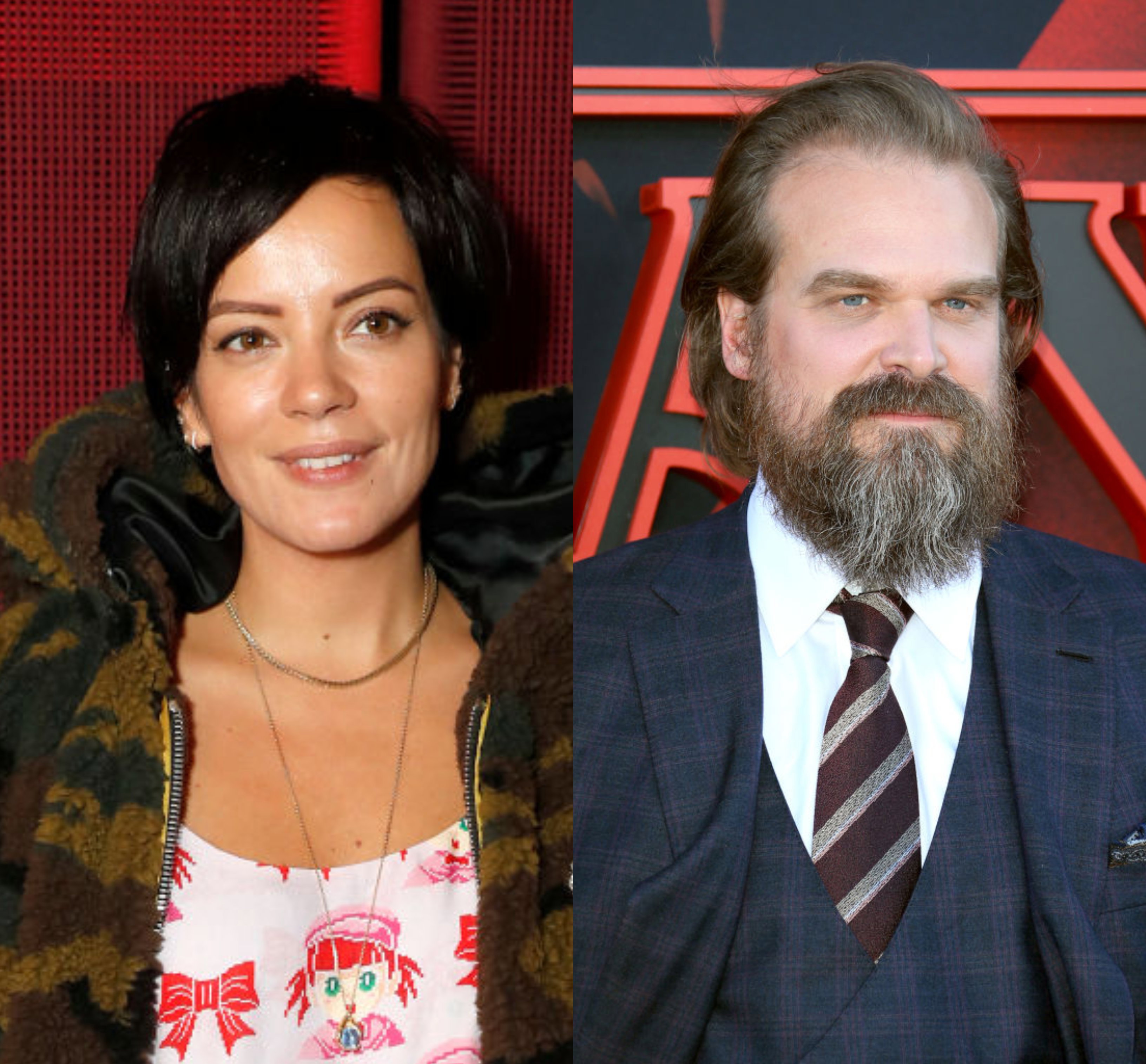 Lily Allen i David Harbour z serialu „Stranger Things” są parą!