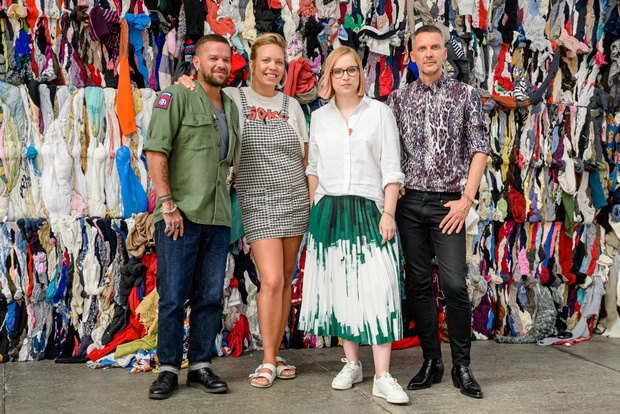 Michał Piróg, Areta Szpura, Ismena Dąbrowska i Mariusz Przybylski w 9. odcinku Top Model 8