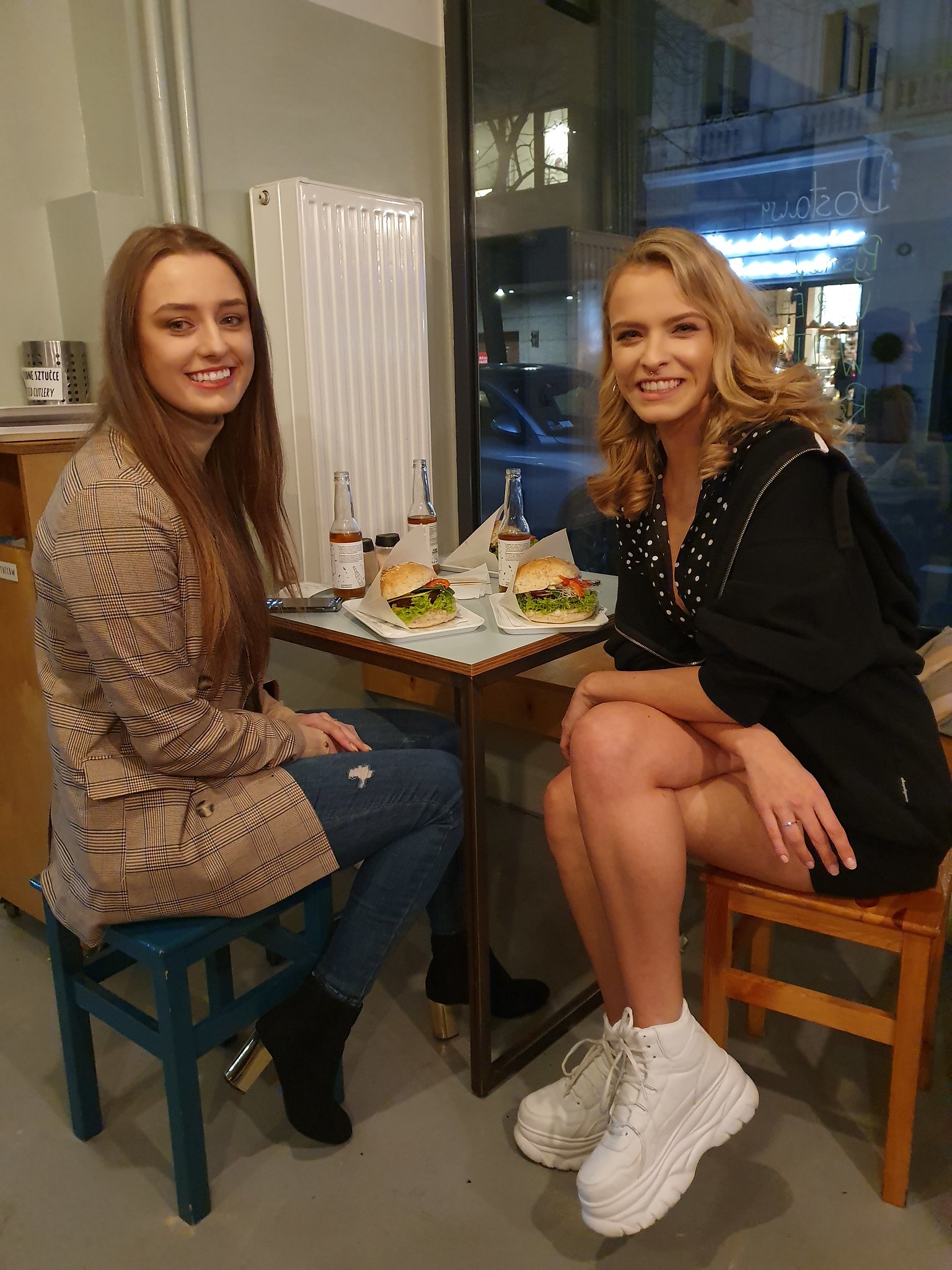 Zuza Kołodziejczyk i @owczi99 na finale Top Model