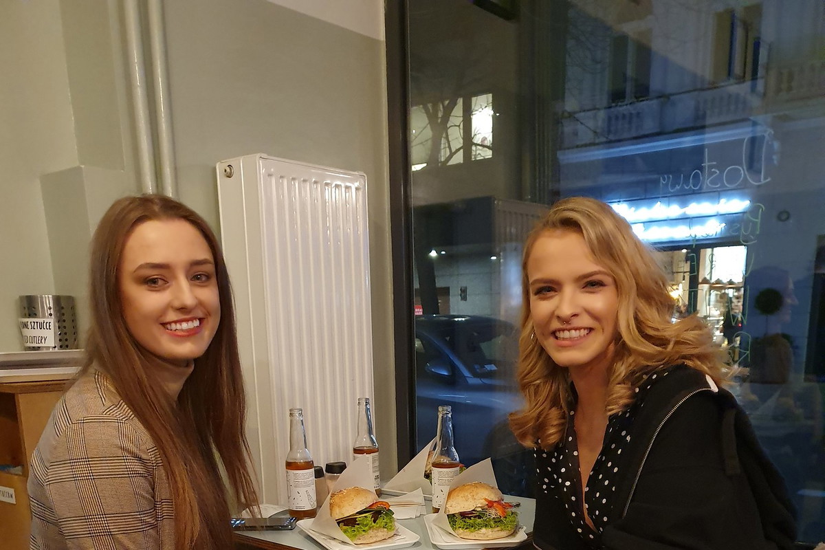 Zuza Kołodziejczyk i @owczi99 na finale Top Model