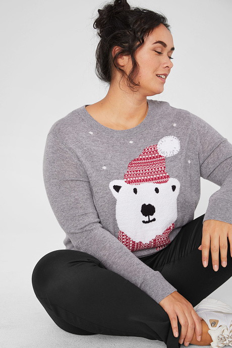 Sweter świąteczny C&A, 129,90 zł