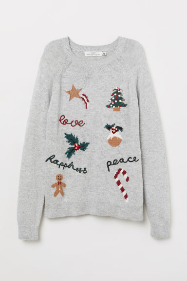Sweter świąteczny H&M, 129,90 zł