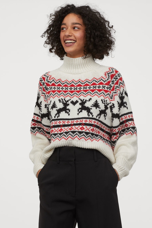 Sweter świąteczny H&M, 129,99 zł