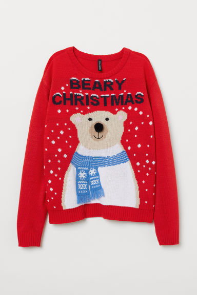 Sweter świąteczny H&M, 79,90 zł