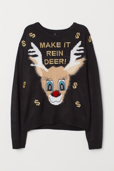 Sweter świąteczny H&M, 79,90 zł