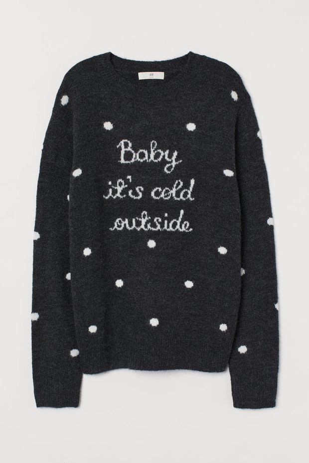 Sweter świąteczny H&M, 79,90 zł