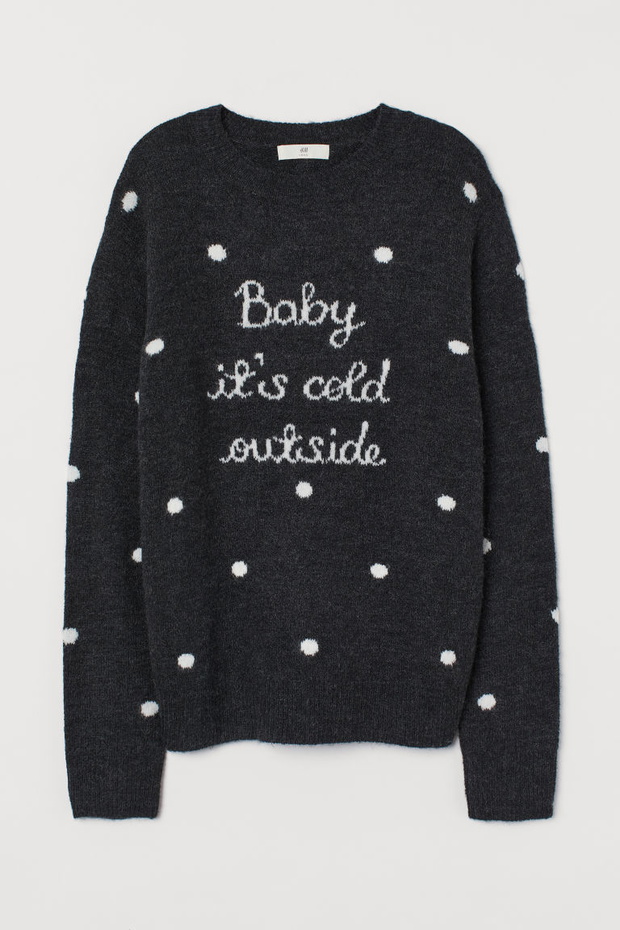 Sweter świąteczny H&M, 79,90 zł