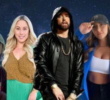 Eminem z córkami
