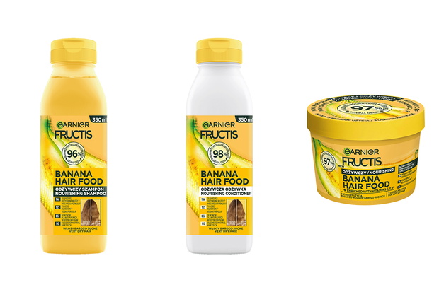2 Rutyna pielęgnacyjna do włosów zniszczonych Garnier Hair Food