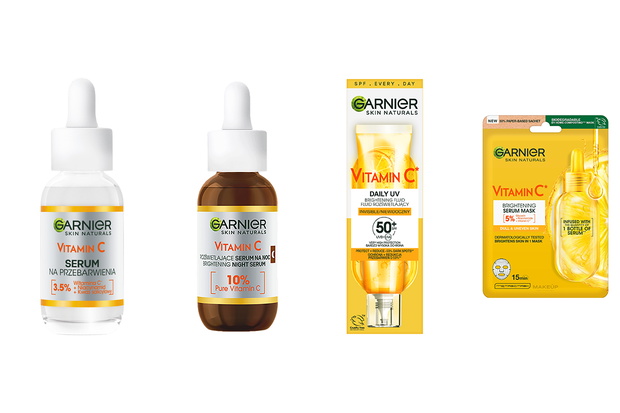 1 Rutyna pielęgnacyjna z witaminą C od Garnier