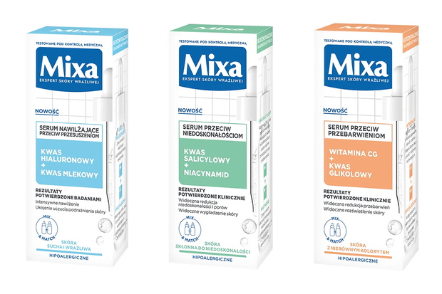 4 Sera Mixa w koncepcie mix&amp;match