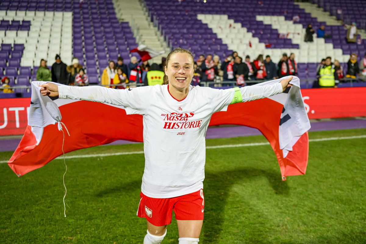 03.12.2024 AUSTRIA - POLSKA MECZ BARAZOWY MISTRZOSTW EUROPY KOBIET UEFA EURO 2025 PILKA NOZNA KOBIET