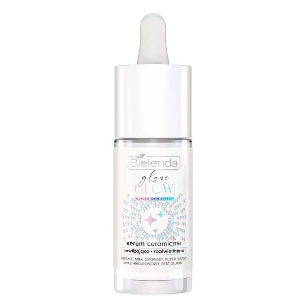 Ceramiczne serum nawilżająco-rozświetlające Bielenda Glaze & Glow