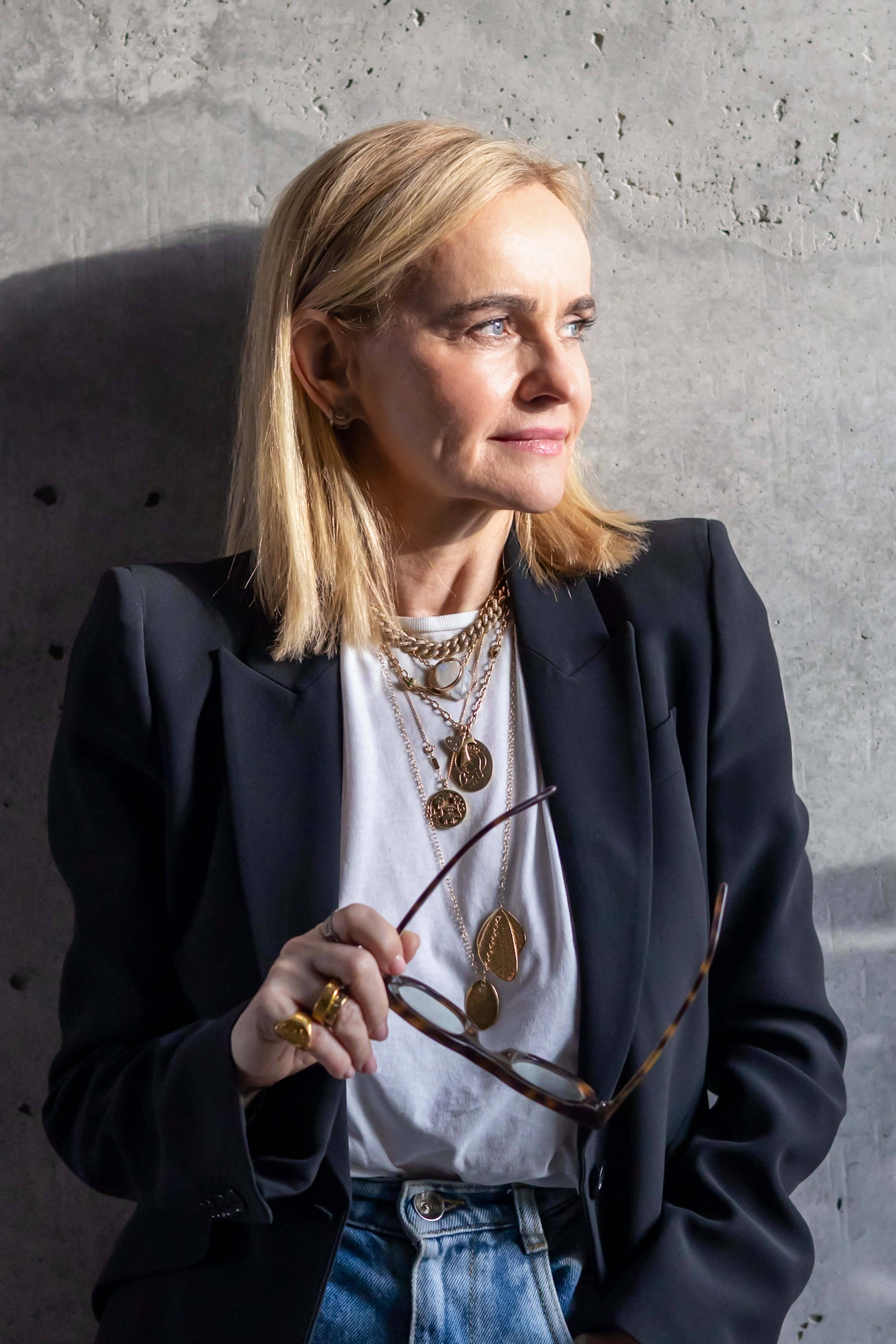 Joanna Czech w hotelu Nobu w Warszawie