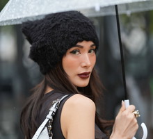 Street Style - Paris Fashion Week - Womenswear Spring/Summer 2025 - Day Three