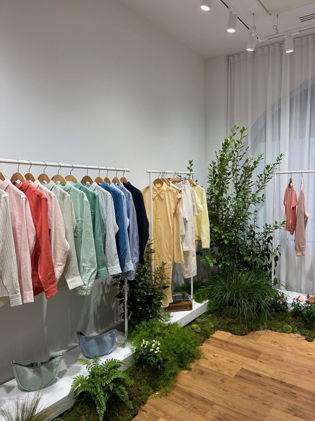 lniane koszule uniqlo
