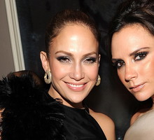 Jennifer Lopez i Victoria Beckham