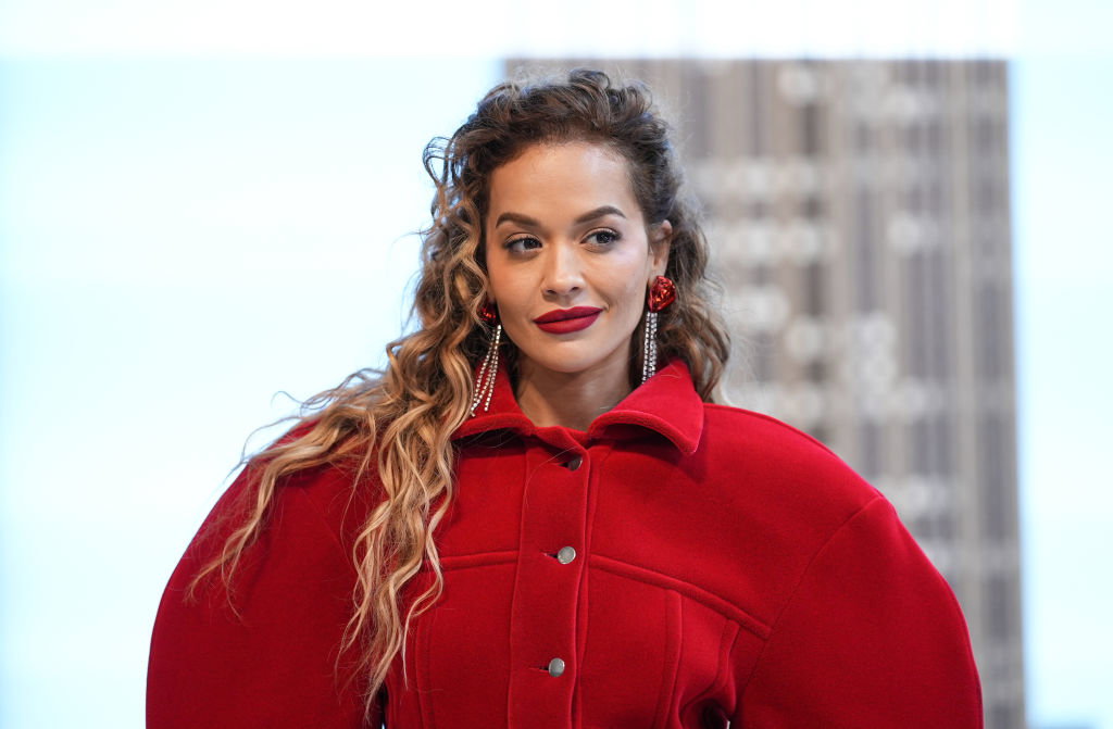 Rita Ora Visits The Empire State Building To Celebrate Upcoming Release Of "Descendants: The Rise of the Red"