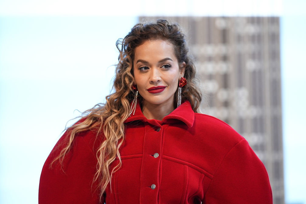 Rita Ora Visits The Empire State Building To Celebrate Upcoming Release Of "Descendants: The Rise of the Red"