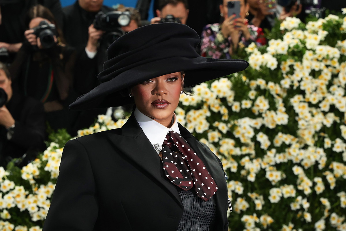 Rihanna jest w ciąży. Ogłosiła to na Met Gali 2025