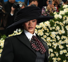 Rihanna jest w ciąży. Ogłosiła to na Met Gali 2025