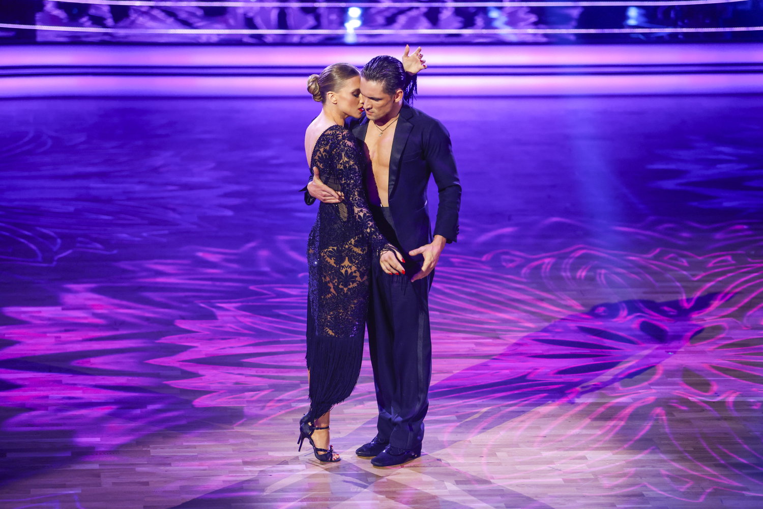 Agnieszka Kaczorowska i Filip Gurłacz