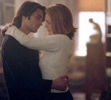 Kadr z filmu "Niewierna" (" Unfaithful "): Olivier Martinez i Diane Lane