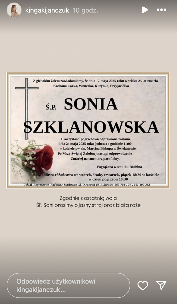 Sonia Szklanowska