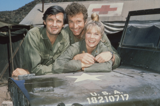 Alan Alda, Wayne Rogers, Loretta Swit