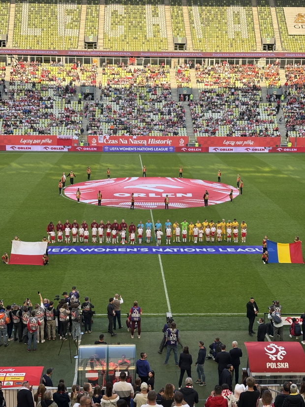 Mecz reprezentacji Polski w piłce nożnej kobiet