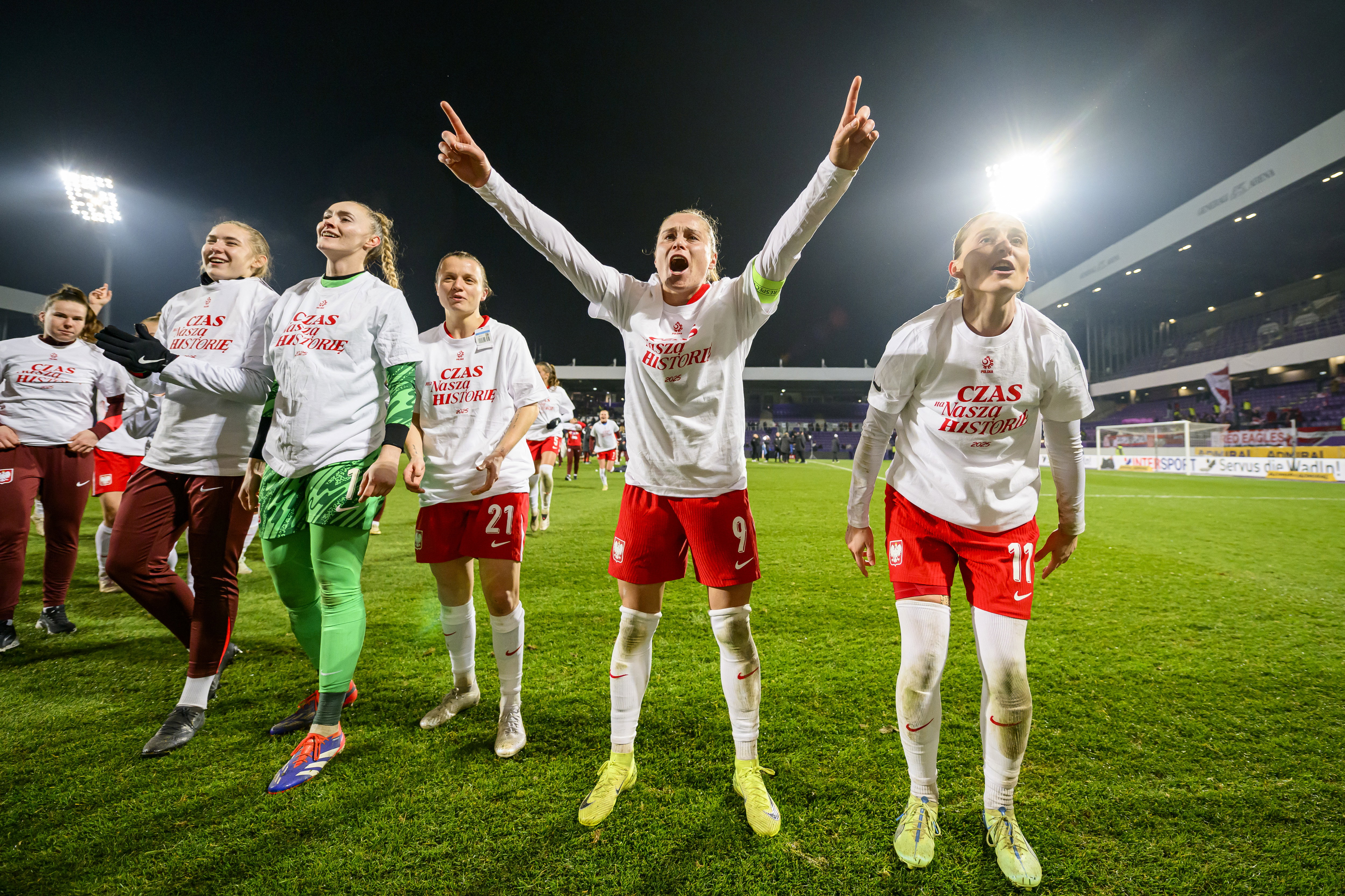 AUSTRIA - POLSKA MECZ BARAZOWY MISTRZOSTW EUROPY KOBIET UEFA EURO