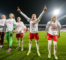 AUSTRIA - POLSKA MECZ BARAZOWY MISTRZOSTW EUROPY KOBIET UEFA EURO