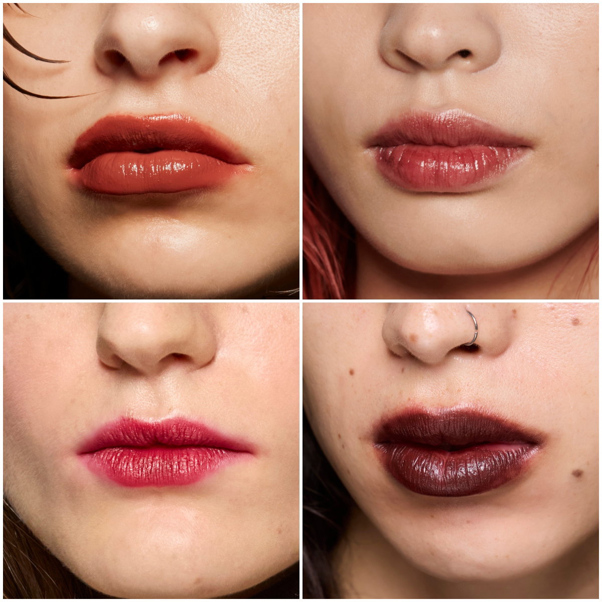 Blurred lips